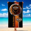 Asciugamano da Spiaggia in Microfibra Quick Dry Harley-Davidson Morbido Assorbente Resistente alla Sabbia per Spiaggia Piscina Viaggio Estate