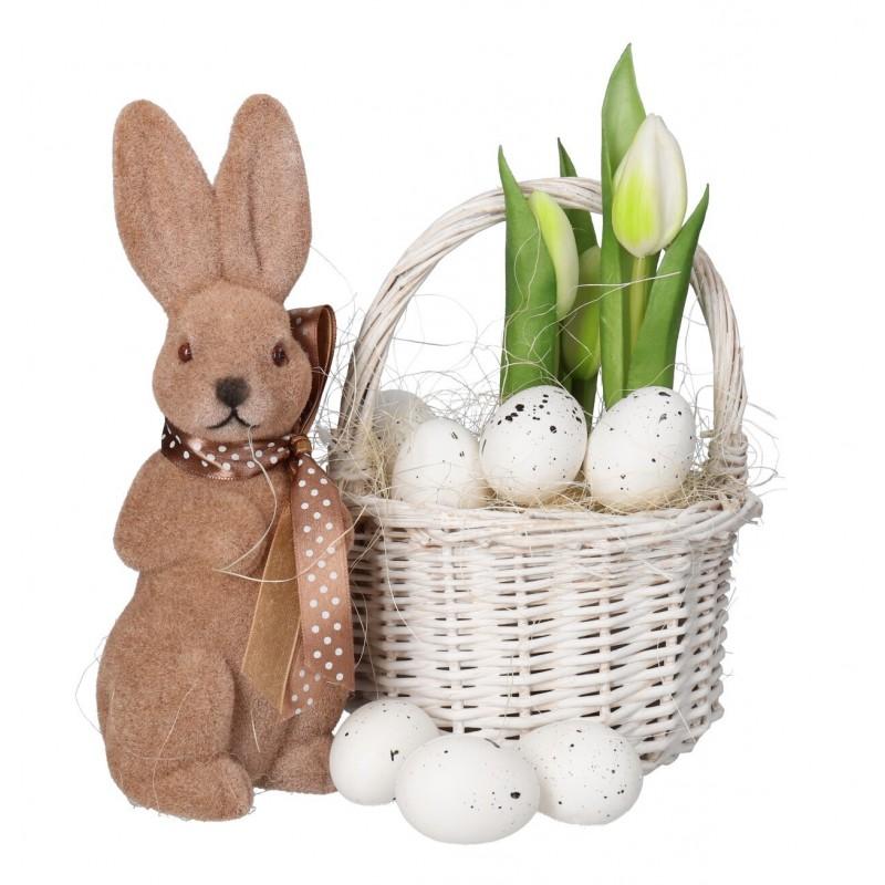 PLASTIC EGGS SPECKLED EASTER EGGS EGG 9 PCS