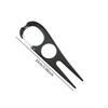 Golf Divot Repair Tool Green Fork Groove Cleaner Lightweight Replacement Accessories Stainless Steel