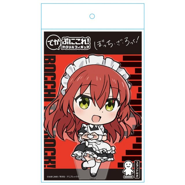 Anime "Bocchi the Rock!" DekaPuniKore! Acrylic Figure Kita Ikuyo Maid Outfit Ver.