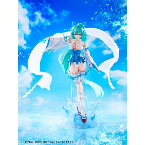 Longing for a Magical Girl" Magia Azul Thin Ice Shrine Maiden DX Ver. 1/7 Scale Complete Figure Made of PVC & ABS, Painted and Finished