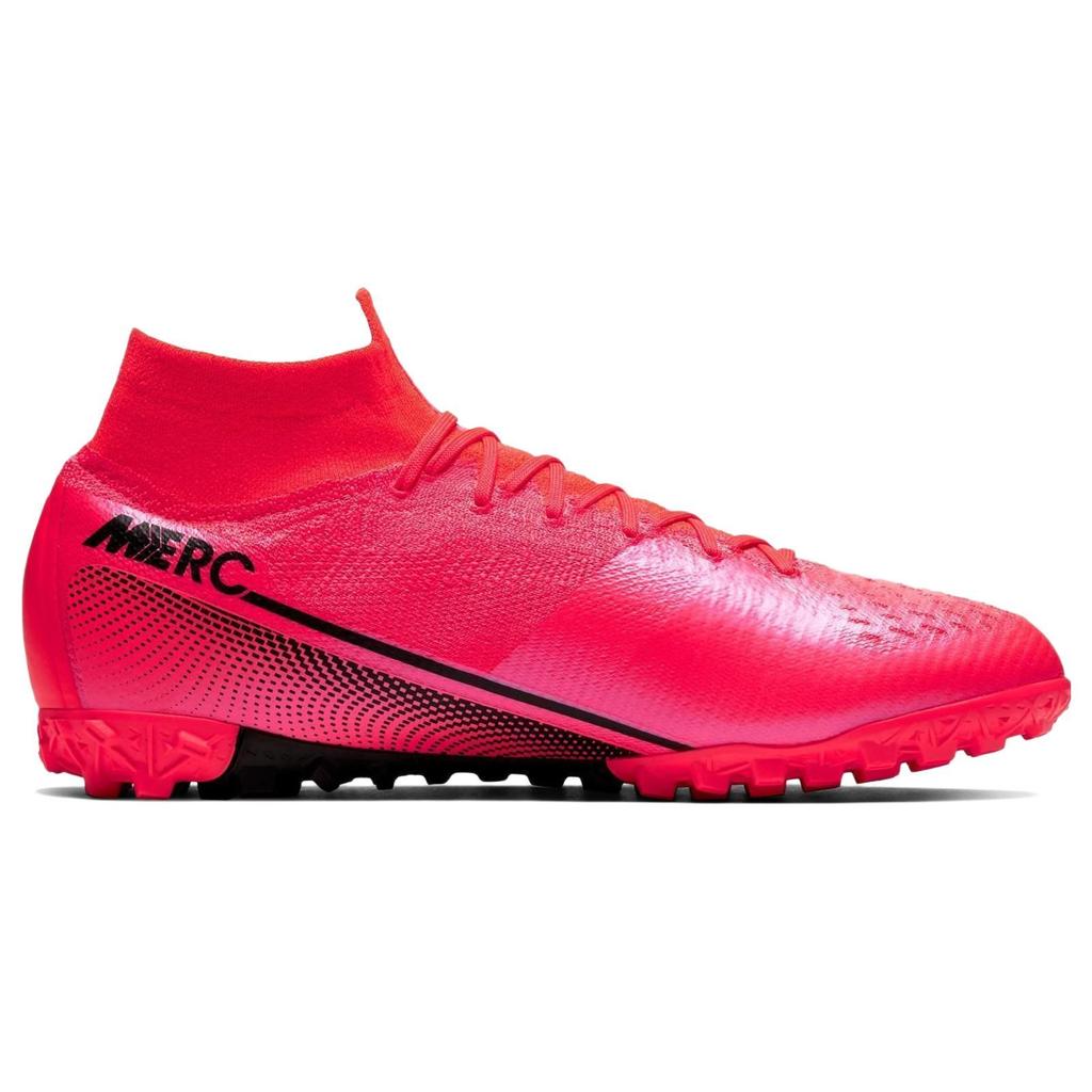 Nike Mercurial Superfly 7 Elite TF Soccer Shoes Men sneaker Red Black AT7981-606