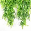 1/2/3/4/6Pcs Hanging Artificial Fern Plants UV Resistant Realistic Faux Greenery Indoor Outdoor Garden Yard Plastic Plants Fake Fern Leaves Decoration
