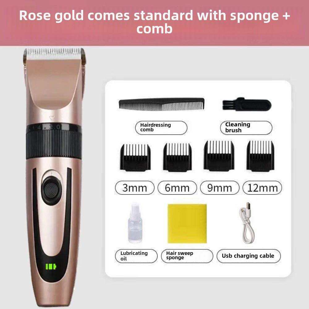 Electric Fader Professional Haircut Electric Push Scissor Adult Children Razor Bald Hair Cutter Rechargeable