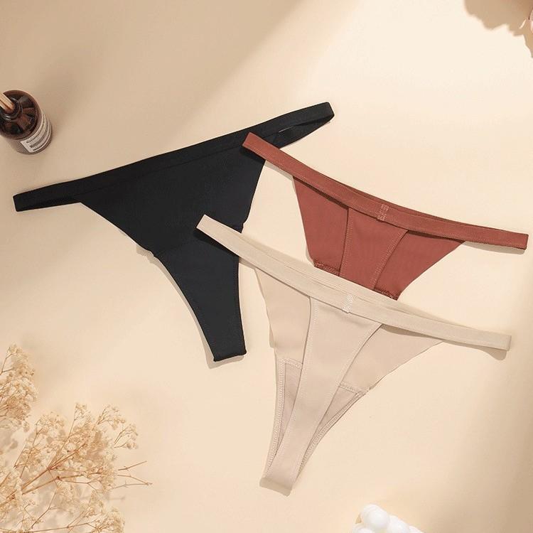 Damen Sommer Mode Neue Dünne Bänder Anti Hüfte Yoga T-Form Unterwäsche