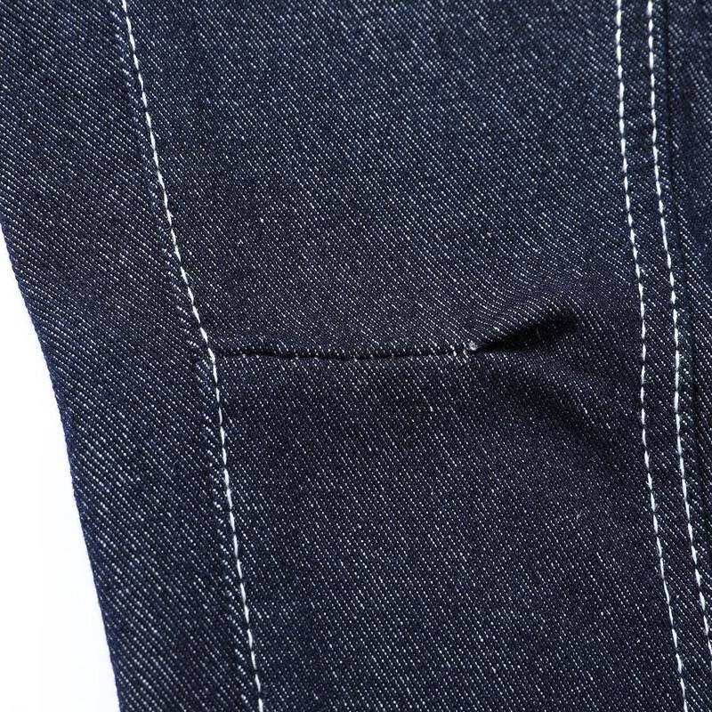 Chu Tang Men's American Retro Loose Curved Leg Denim Jeans