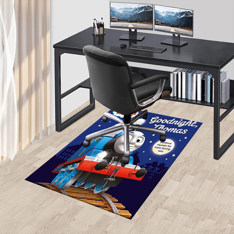 1pc Thomas Friends Adventure Carpet for Playroom Bedroom Living Room Sofa Home Decor,kids Game Area Rug Non-slip Floor Mat Y73046