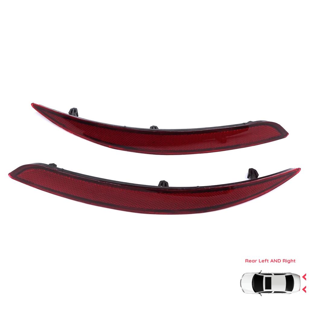 BSP1172 Rear Right Left Side Bumper Reflex Reflector for Fiat Tipo MK2 356 357 Egea 2015-On 4-Door Sedan 51998151 51998149