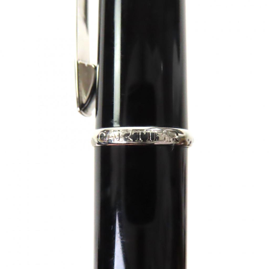 Very Good Cartier Ballpoint Pen  Diabolo De Cartier Black Blue Gemstone Mens Used