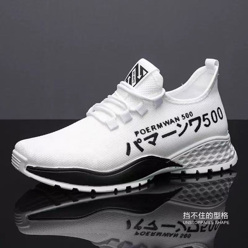

New spring and summer breathable casual single shoes trendy running sports shoes walking shoes students 39
