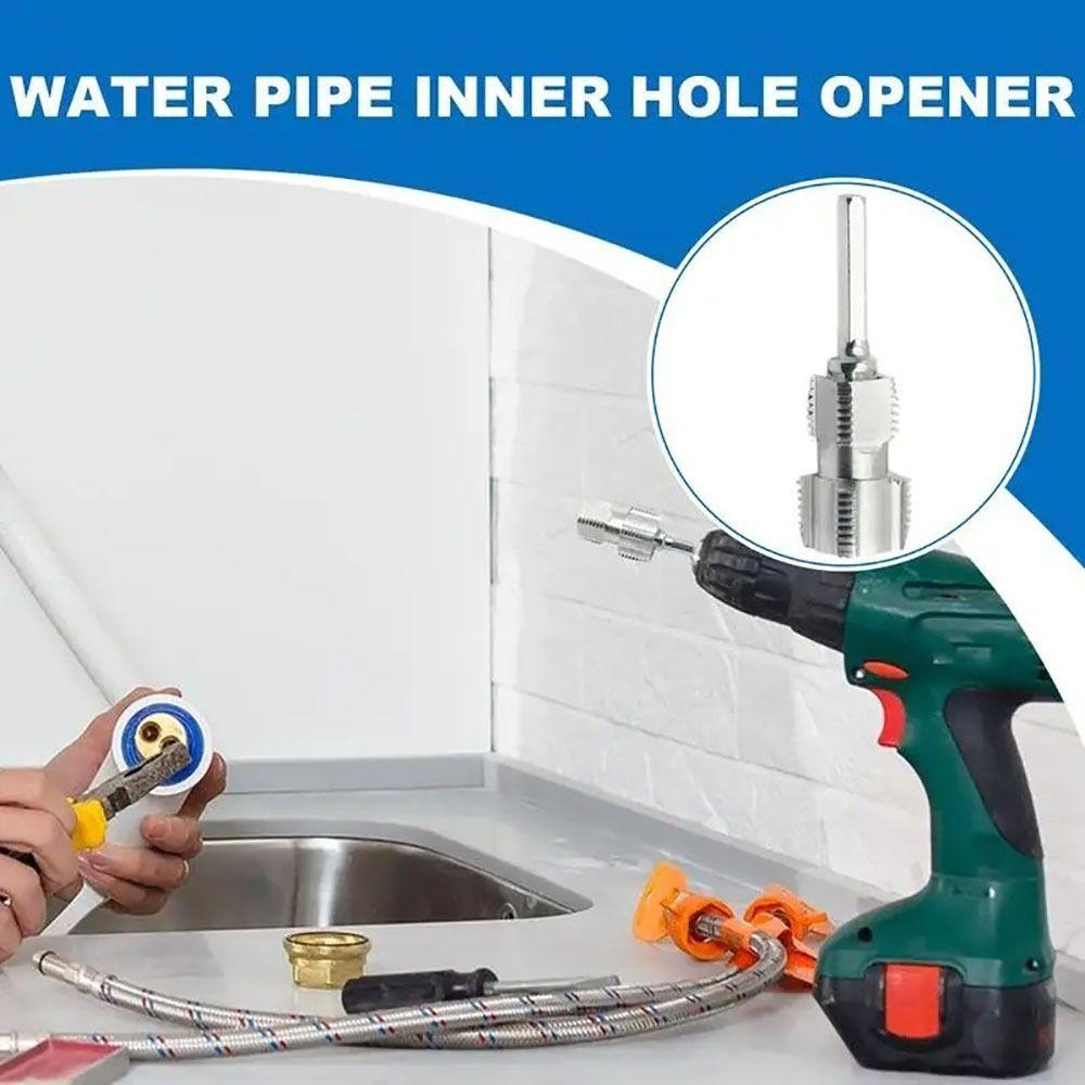 1Pcs Detachable PVC Pipe Threader Aluminium Thread Maker Tool Electric Drill Accessory