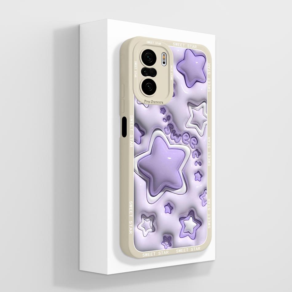 For Poco F3 GT Case Cute Panda Soft Liquid Silicone Camera Protection Shockproof Phone Cover For Poco F 3 PocoF3 Back Covers