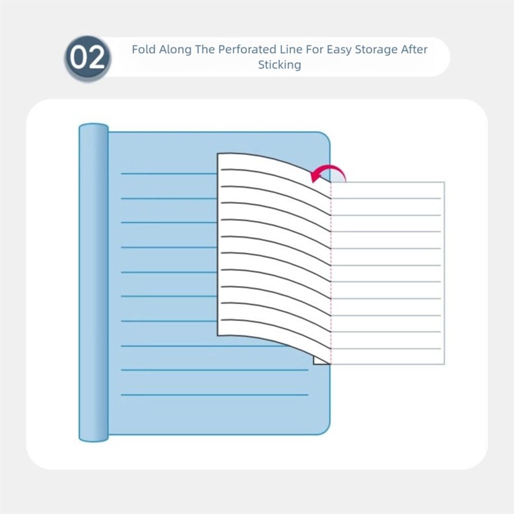 100PCS/Set Multifunctional Self-Adhesive Expansion Sticky Notes Extensible Sticky Memo Pads Tearable Sticky Labels Sticker Gift