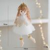 New Christmas Tree Angel Girl Ornament - Cute Gauze Pendant Decoration for Children
