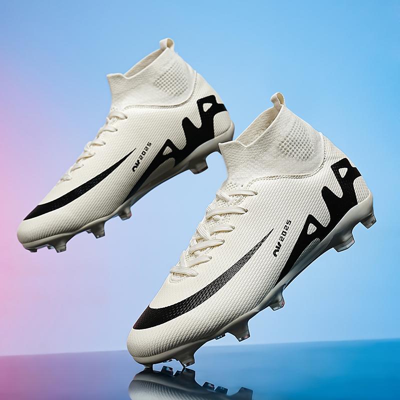 New TF/FG Men Women Soccer Shoes Society Training Ultralight Top Quality Boys Football Boots Comfortable Original Kids Sneakers