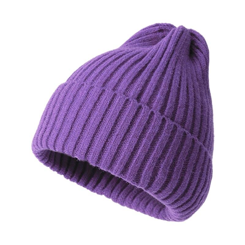 

Женская повседневная шапка-бини Зимняя мягкая теплая зимняя шапка Вязаная крючком лыжная шапка Шапочки для сна Шапка-череп Шапка-бини крупной вязки