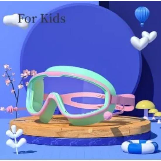 Swimming Goggles for Adults Kids Large Frame Antifog Swim Eyewear Glasses Waterproof HD Swimming Equipment Water Play Supplies