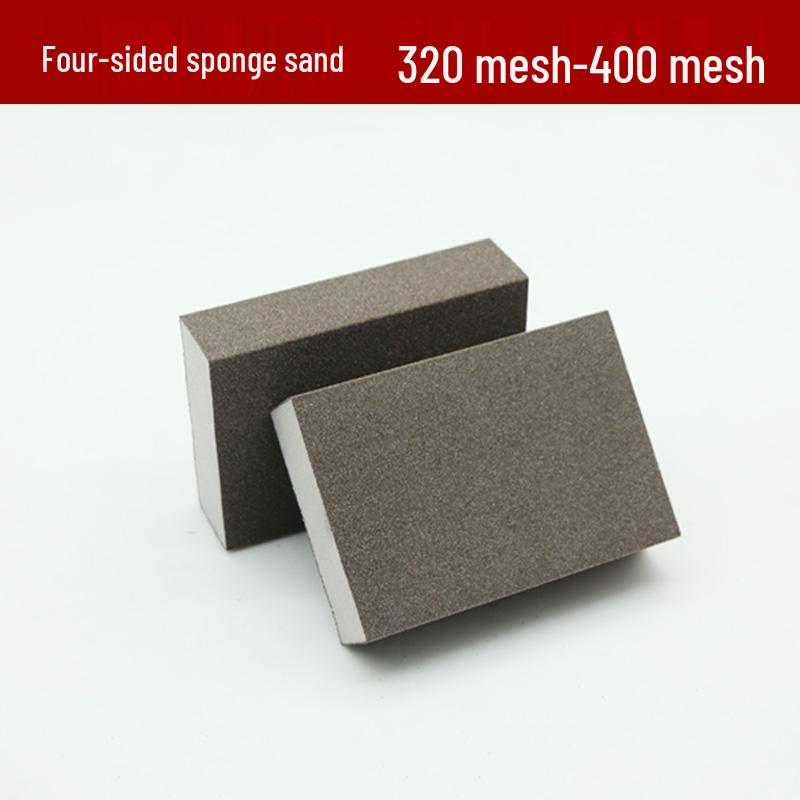 Elastic, Wear-Resistant Sanding Sponge Blocks for Woodworking and Polishing