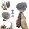Dog Comb Pet Hair Removal Brush Cats And Dogs Special Comb Beauty Massage Self-cleaning Needle Comb Pet Supplies