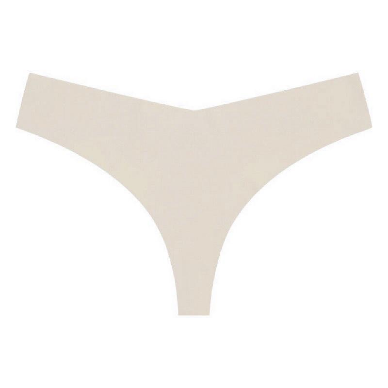 

Европейский и американский стиль, V-образный вырез, заниженная талия, бесшовные бразильские трусики-стринги с высокой эластичностью для женщин XXXL