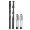 Tap & Drill Bit Set of 2 N PT 1/8-27 Straight Flute Thread