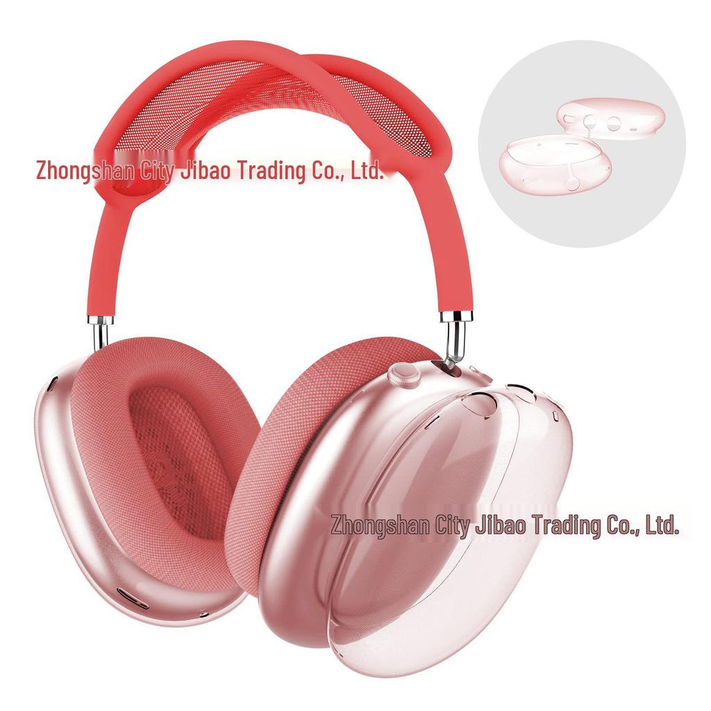 Transparent Protective Silicone Case for Apple AirPods Max Over-Ear Headphones