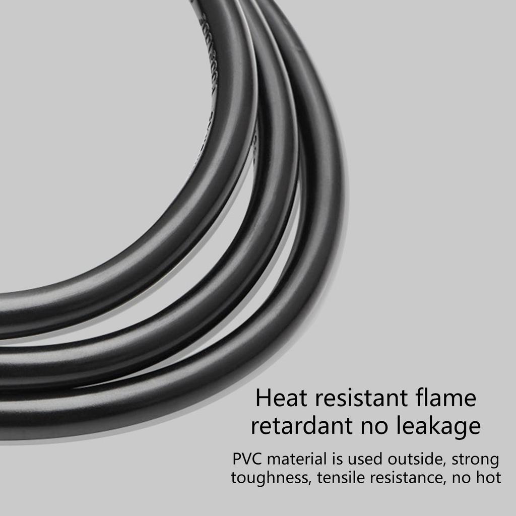 5.9FT C20 Male To C13 Female PDU Style Computer Power Extension Cable 1.8M / Black Power Extension Lead