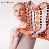 MARJA KURKI Women's Mulberry Silk Polka Dot Small Scarf