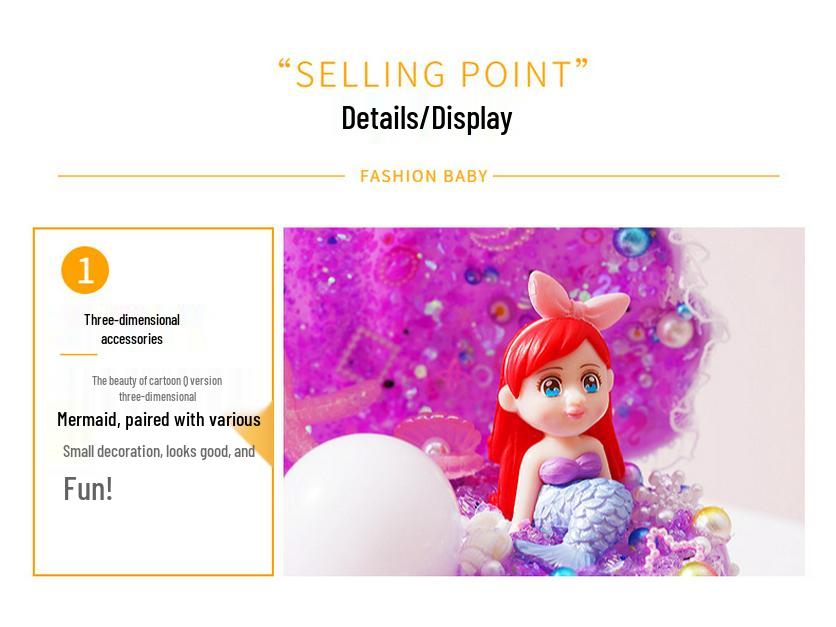 DIY Mermaid Night Light Kit - Luminous Craft for Kids, Perfect Birthday Gift for Girls