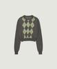 Katie Argyle Knit (Charcoal)