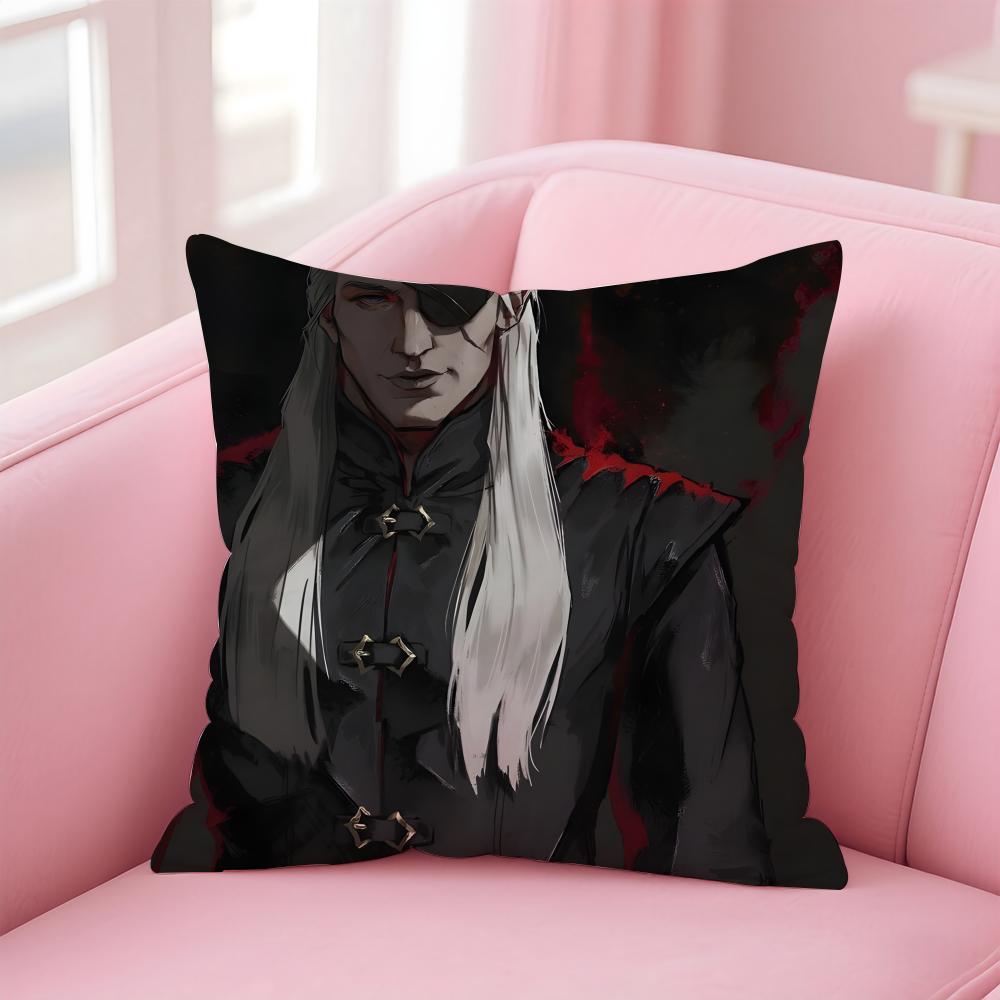 Federa Cuscino Aemond Targaryen Tessuto Morbido Amichevole & Zip Nascosta