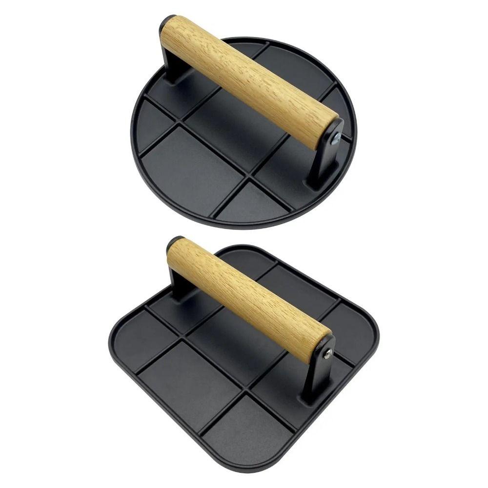 Easy to Clean Patty Smasher Heavy Duty BBQ Press Grill Durable Meat Patty Maker  Vegetables