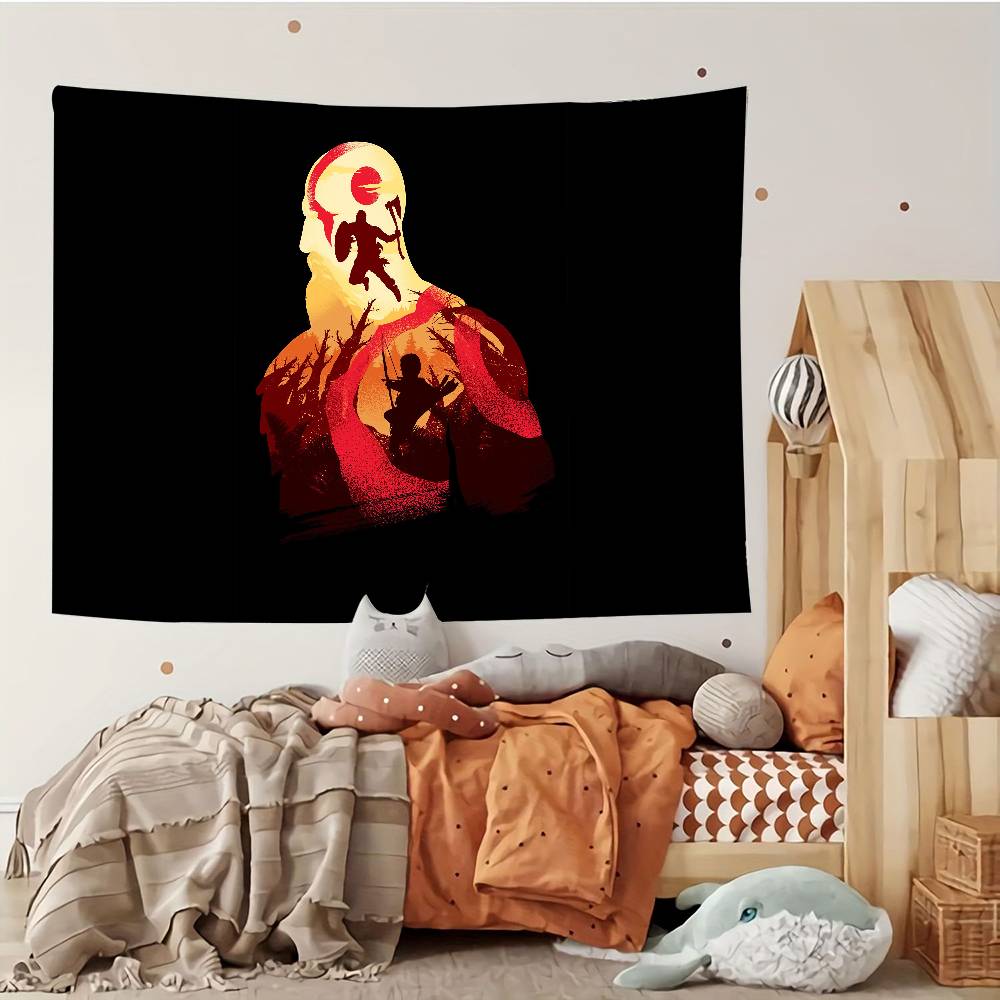 Game God Of War Tapestry Customizable Tapestries Of Various Styleswall Hangings Celebrity Photo Printingwall Hangings