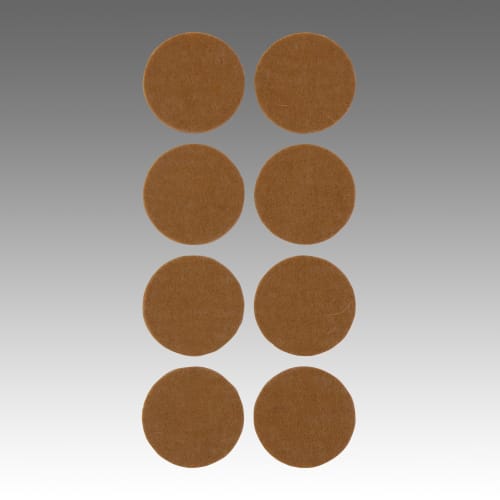 LEC Home Felt, Round (Large), 8 Pieces, Prevents Scratches on Flooring