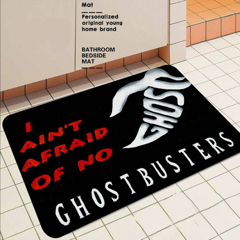 Ghostbusters Hallway Carpet INS Style Soft Bedroom Floor House Laundry Room Mat Anti-skid Bedside Area Rugs