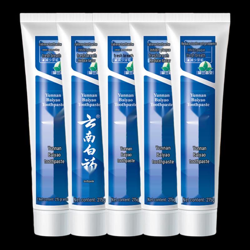 

Yunnan Baiyao Spearmint Toothpaste for Gum Care