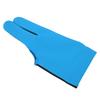 Left Hand Billiard Gloves Polyurethane Fiber Average Size Three Fingers Billiard Gloves for Billiard Shooters