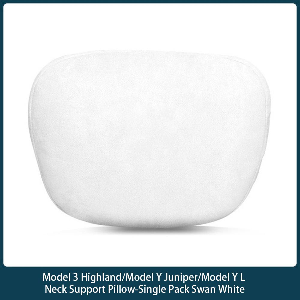 Car Seat Headrest Neck Pillow for Tesla Model 3 Y YL 3 Highland Y Juniper Comfort Memory Neck Support Cushion Pillow Accessories