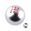 Aluminum 5/6 Speed JDM Ball Shape Shift Gear Knob M10*1.5 For Honda Fit Civic City FD2 FN2 EP3 TYPE R DC2 DC5 AP1 AP2 S2000 F20C