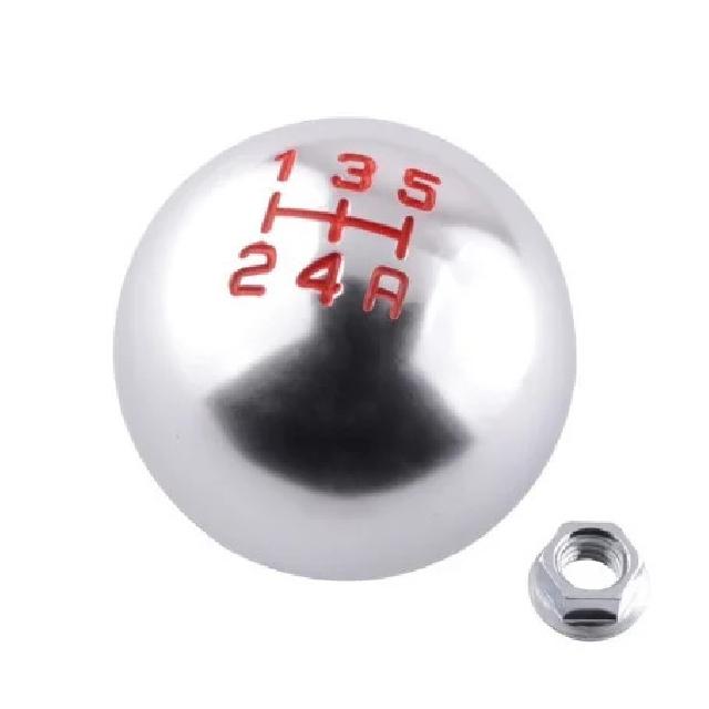 Aluminum 5/6 Speed JDM Ball Shape Shift Gear Knob M10*1.5 For Honda Fit Civic City FD2 FN2 EP3 TYPE R DC2 DC5 AP1 AP2 S2000 F20C