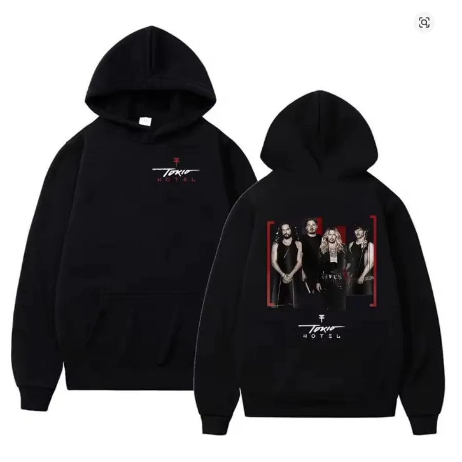 Rock Band Tokio Hotel Arena Tour 2026 Hoodie Funny Men's Hoodie Harajuku Unisex Street Wear Fleece Pullover Sweatshirt156