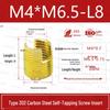 302 Stainless Steel Self-Tapping Threaded Insert with Slotted Head, Thread Protection Sleeve