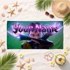 Zoey (14) Custom Name Beach Towel Soft Towel Gift for Beach Pool Swimming Vacation