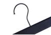 Frosted Non-slip Plastic Trouser and Skirt Hanger with Clips for Clothing Stores