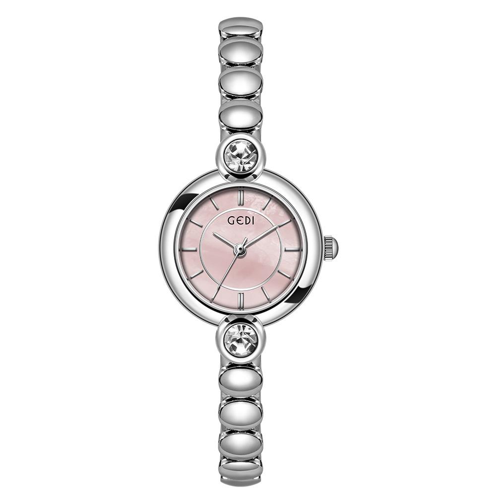 UTHAI CQ374 Modny zegarek damski, wodoodporny, z wykwintną bransoletą ze stopu, zegarek kwarcowy, zegarek luksusowy, prezentowy, zegarki dla kobiet