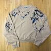 Used Splatter Print Sweatshirt