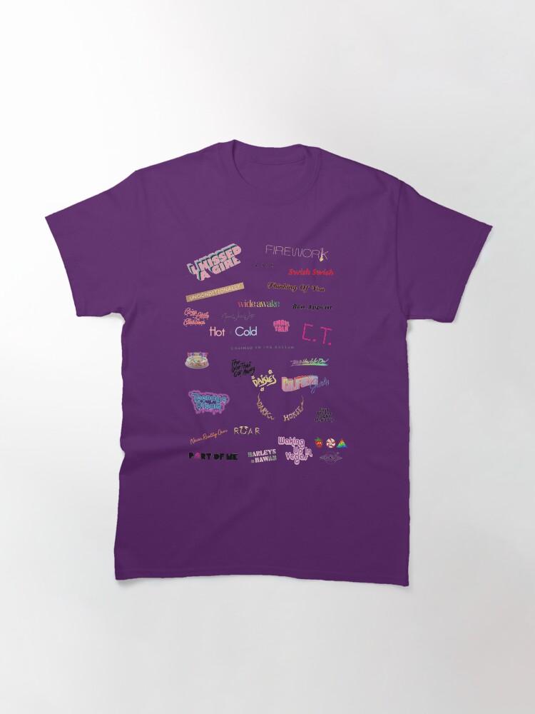 Katy Perry Katy Perry Discography (2008 - 2020) Classic T-Shirt