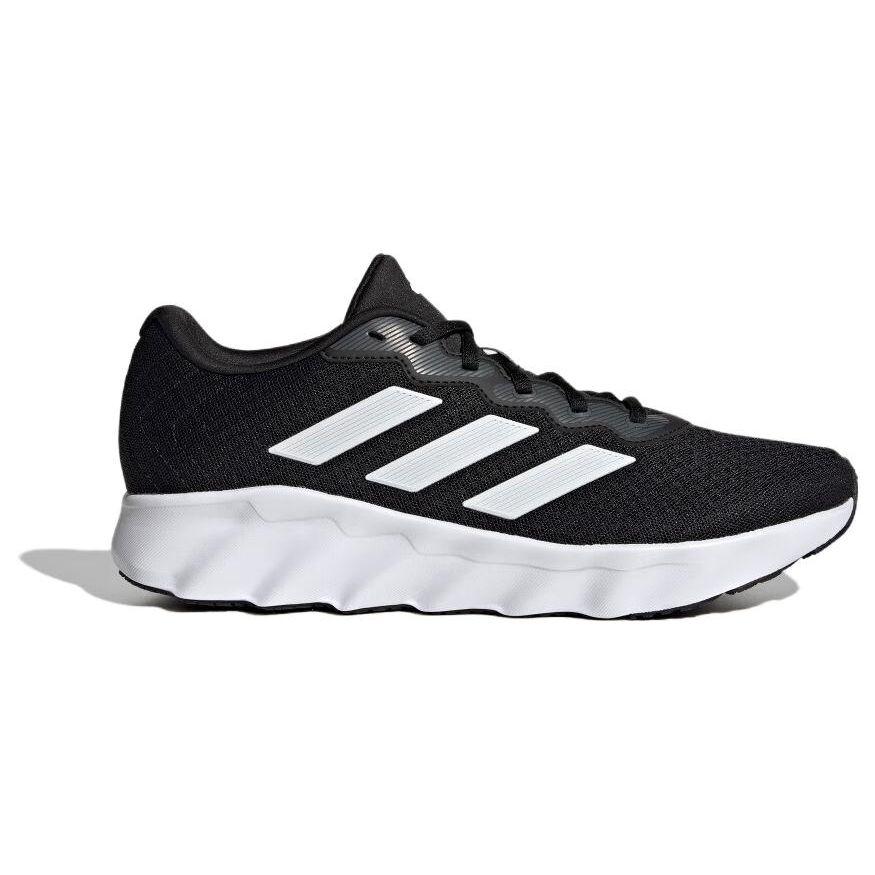 Adidas Switch Move Comfortable Durable Breathable Low Top Running Shoes Unisex Sneakers Black White ID5253