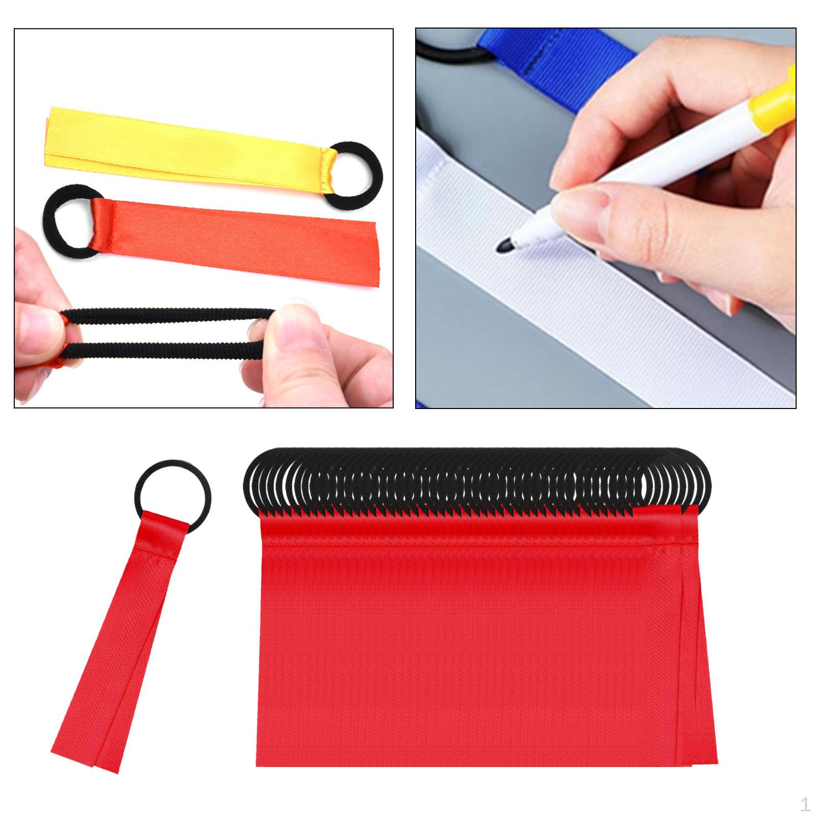 

48 шт. помпонов для чирлидеров, именные бирки, пустая лента, чирлидинг красный