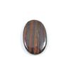 40Cts.Wild Bright Iron Tiger Oval Crytsal Cabochon Loose Gemstone 24X39X4MM SK-2843